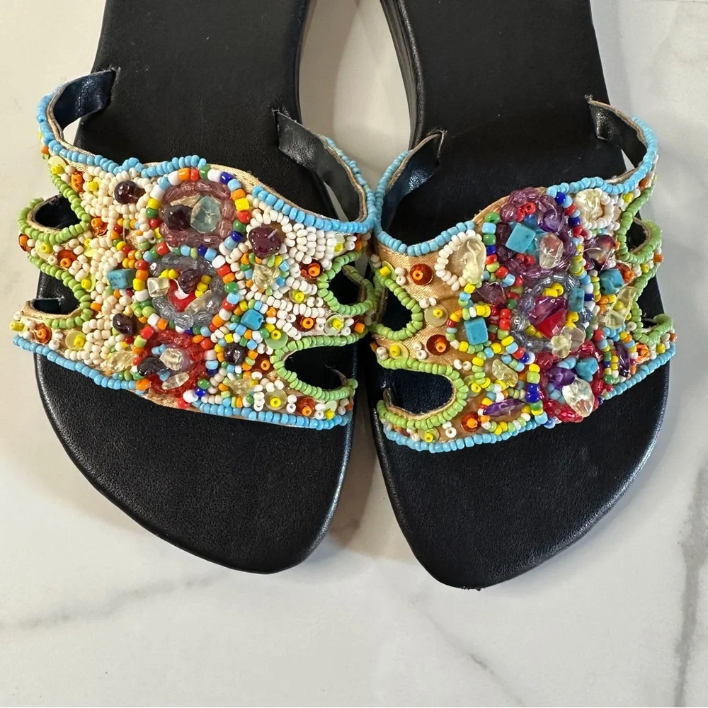 Marc Modavi Beaded Deborah Sandal Slide 7